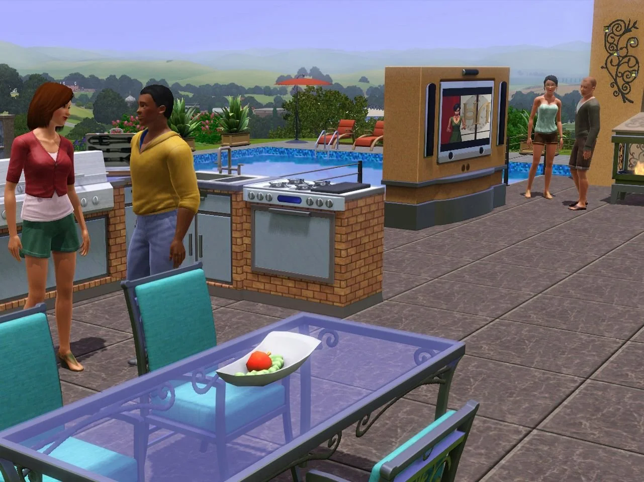 The Sims 3: Outdoor Living Stuff - кадр 5