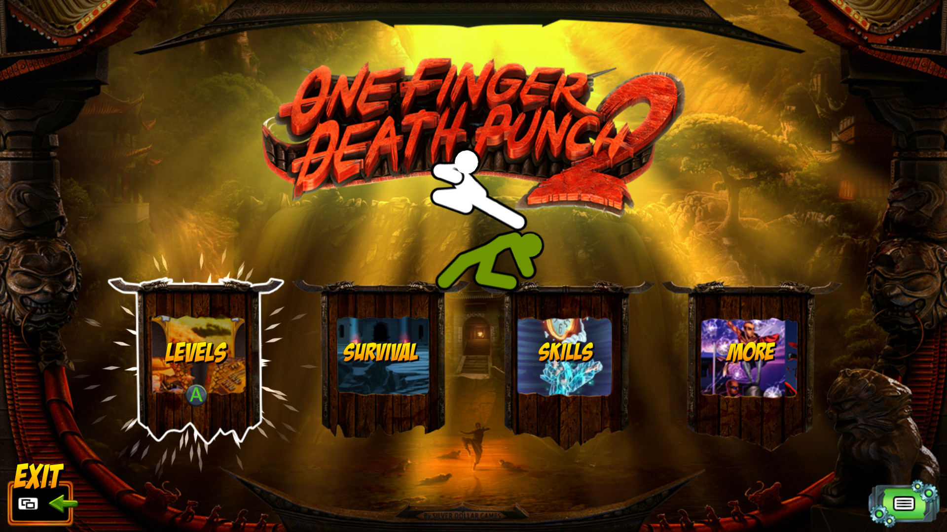 One Finger Death Punch 2 — скриншот 1