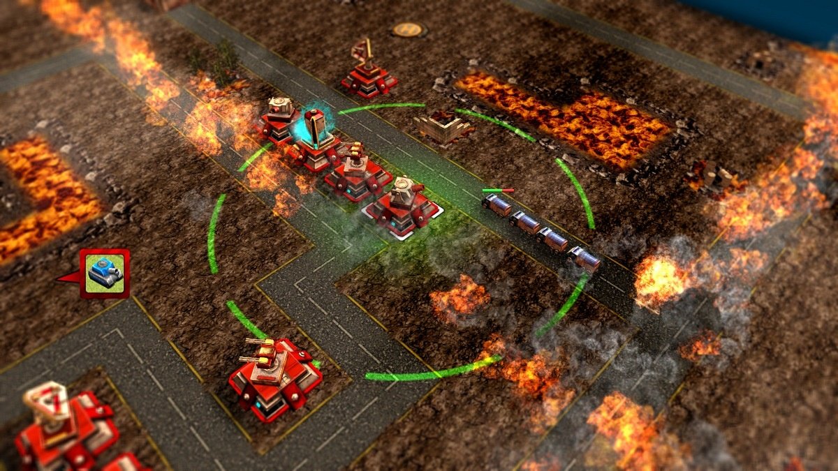 Red Invasion: Tower Defense — скриншот 2