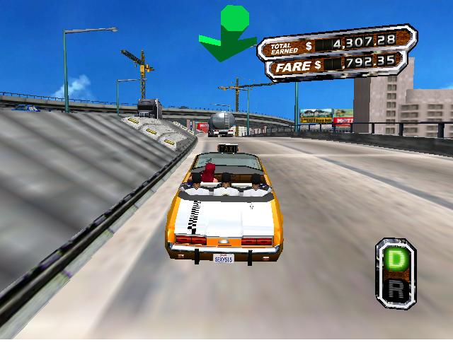 Crazy Taxi 3 — скриншот 5