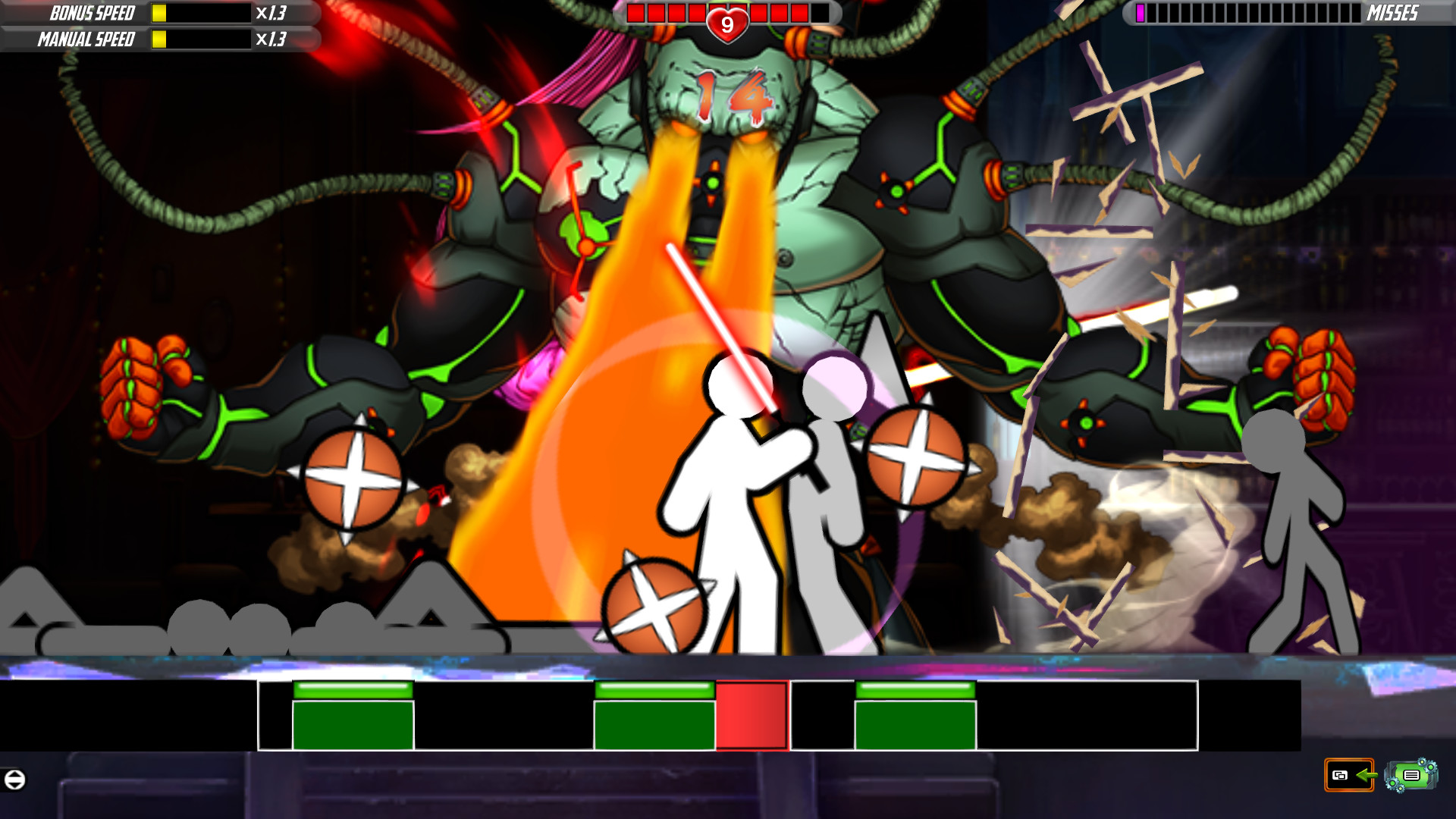 One Finger Death Punch 2 — скриншот 2