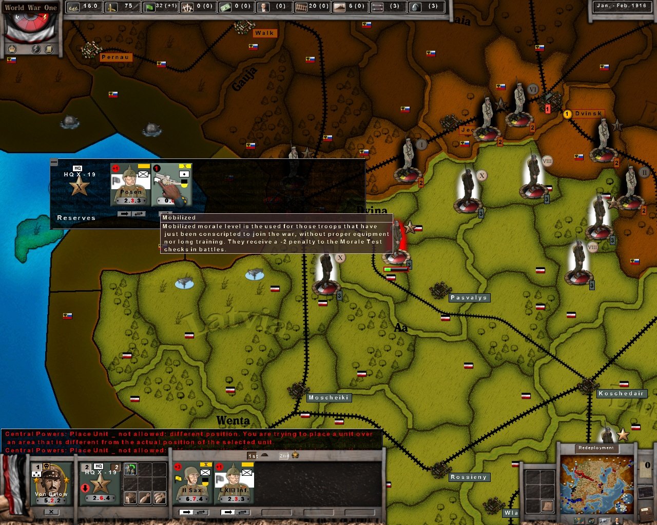 World War One: The Great War 1914-1918 — скриншот 8