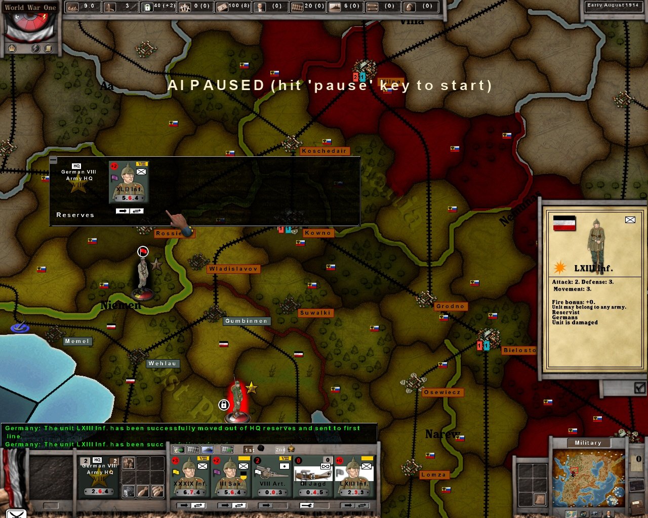 World War One: The Great War 1914-1918 — скриншот 5