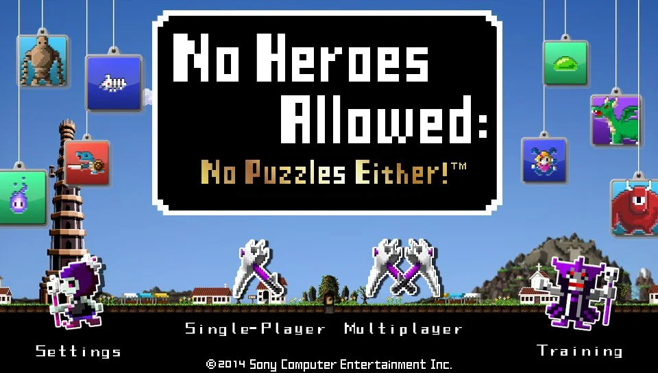 No Heroes Allowed: No Puzzles Either! - кадр 9