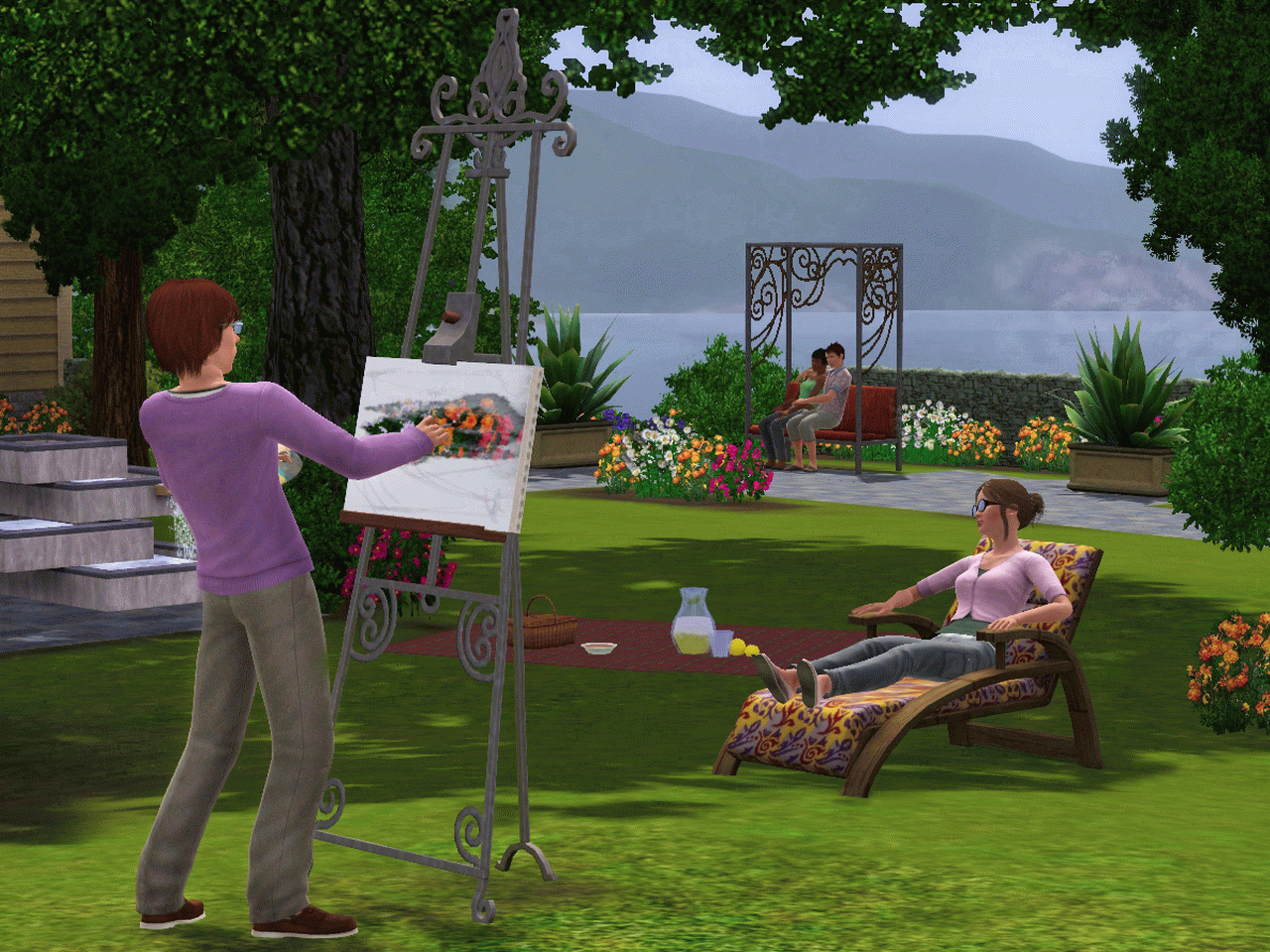 The Sims 3: Outdoor Living Stuff - кадр 6