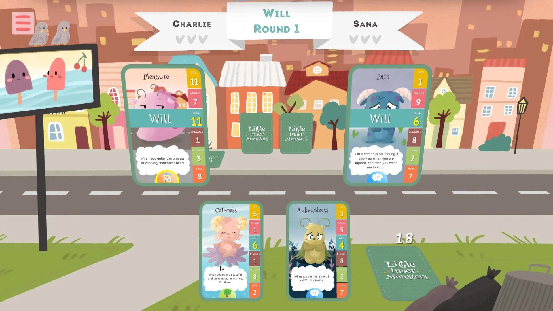 Little Inner Monsters - Card Game - кадр 2