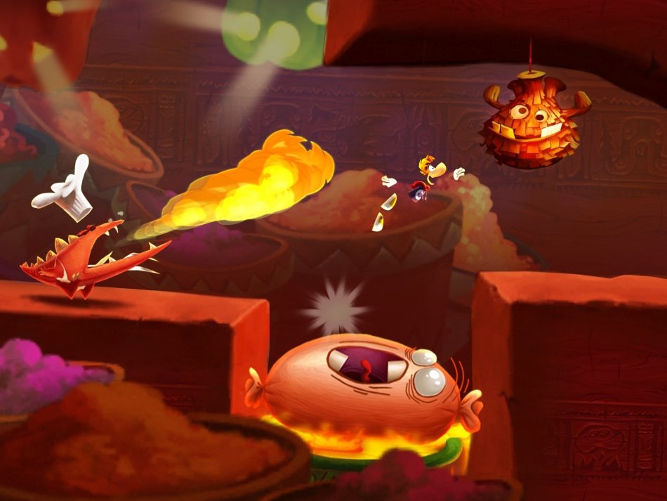 Rayman Fiesta Run — скриншот 2