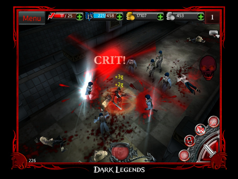 Dark Legends — скриншот 3