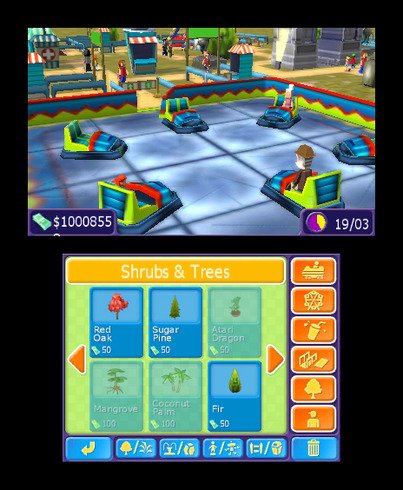 RollerCoaster Tycoon 3D — скриншот 2