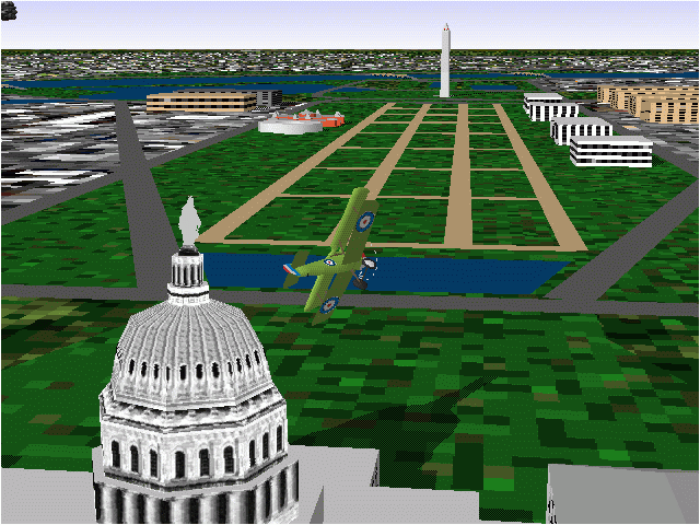 Microsoft Flight Simulator '95 - кадр 3