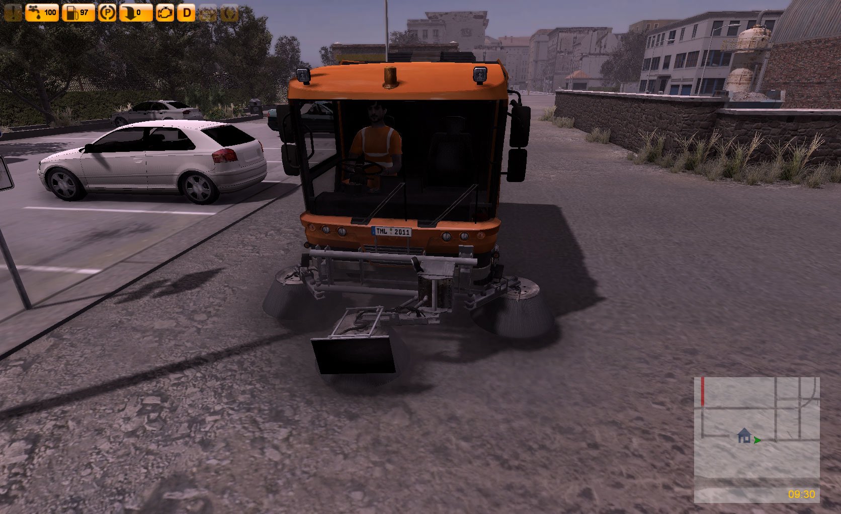 Street Cleaning Simulator — скриншот 4
