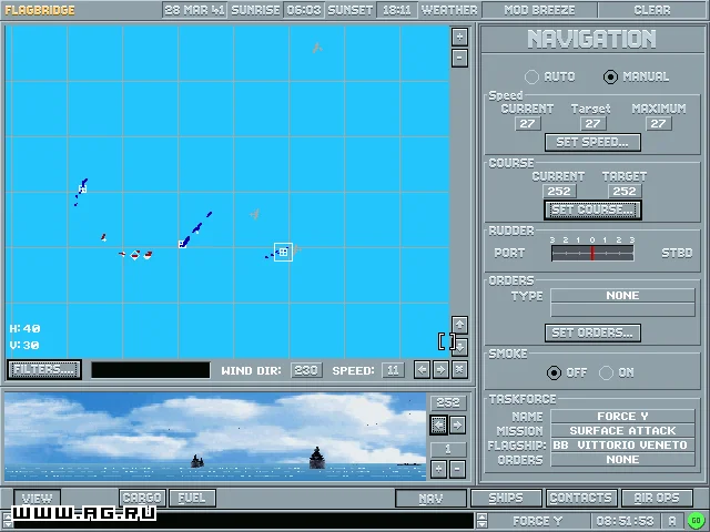 Great Naval Battles, Vol. 4: Burning Steel, 1939-1942 - кадр 1
