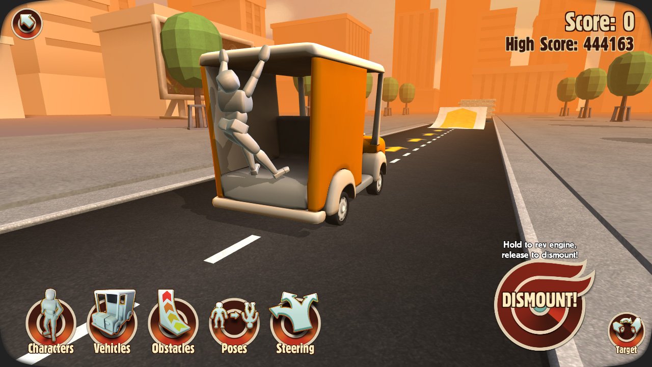 Turbo Dismount — скриншот 1