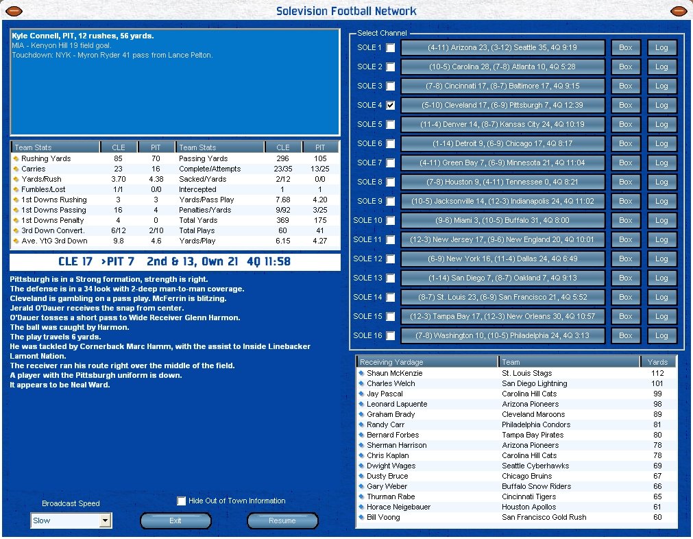 Front Office Football 2007 — скриншот 7