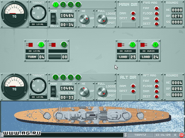 Great Naval Battles, Vol. 4: Burning Steel, 1939-1942 — скриншот 4