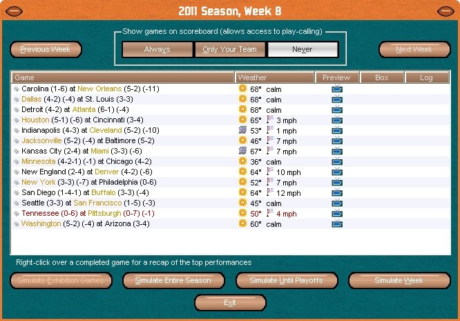 Front Office Football 2007 — скриншот 8