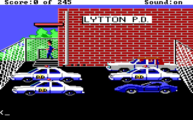 Police Quest: In Pursuit of the Death Angel - кадр 2