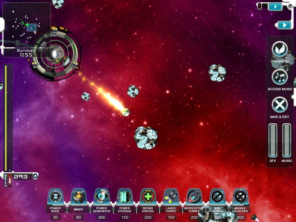 Space Station: Frontier HD — скриншот 1
