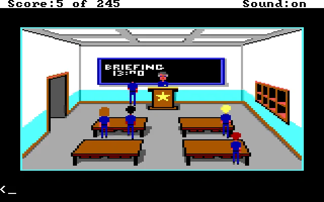 Police Quest: In Pursuit of the Death Angel - кадр 5
