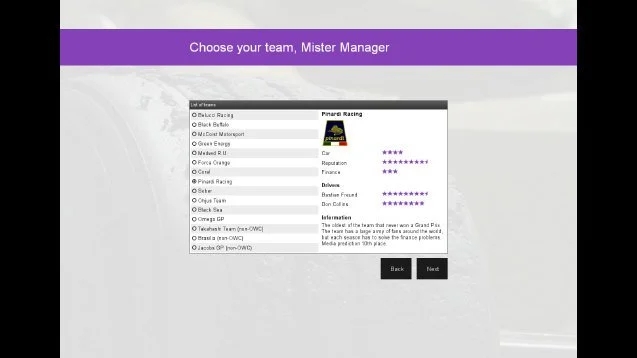 Open Wheel Manager - кадр 2