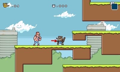 Regular Show: Mordecai and Rigby in 8-Bit Land — скриншот 2