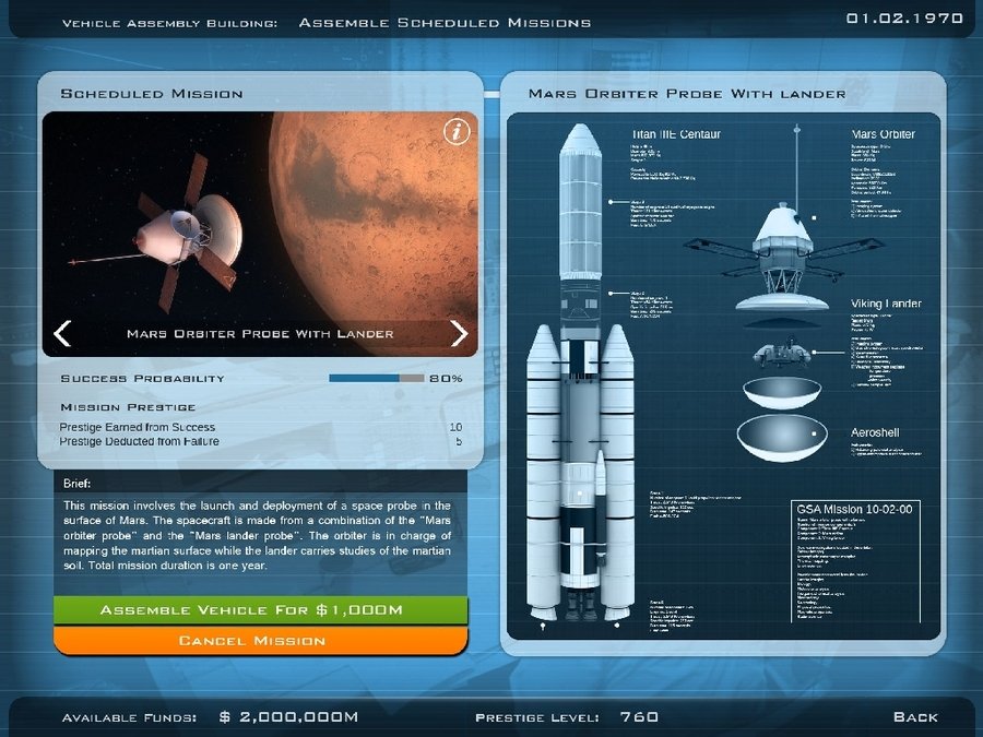 Buzz Aldrin's Space Program Manager — скриншот 4