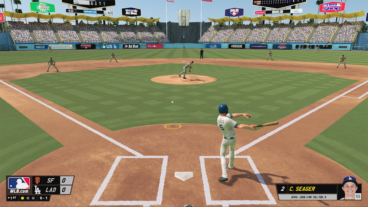 R.B.I. Baseball 17 — скриншот 1