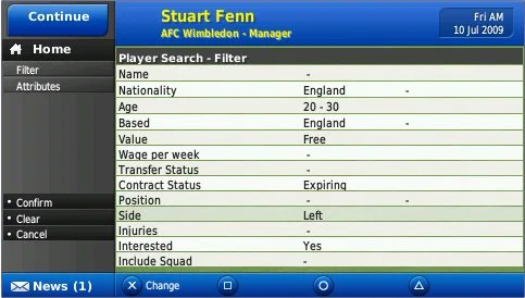 Football Manager 2010 - кадр 16