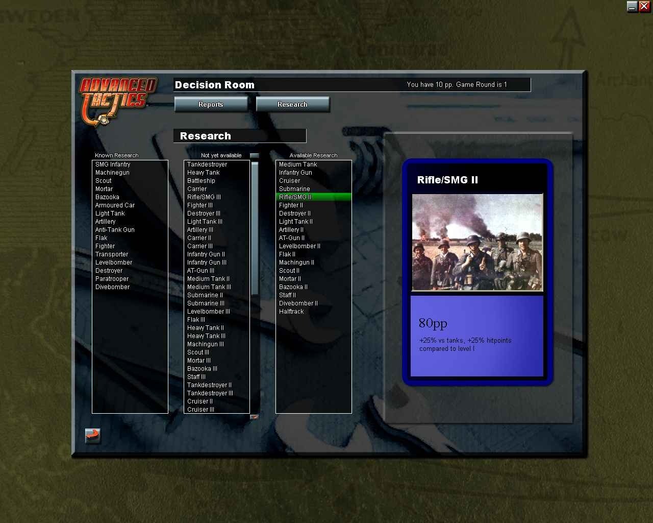 Advanced Tactics: World War II — скриншот 8