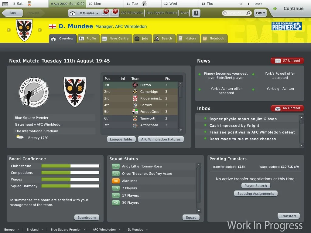Football Manager 2010 - кадр 4