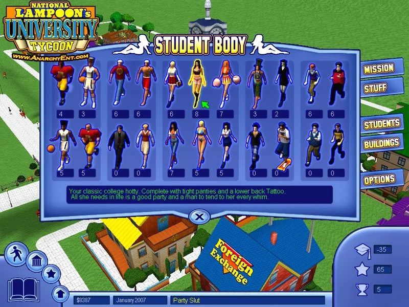 National Lampoon's University Tycoon - кадр 14