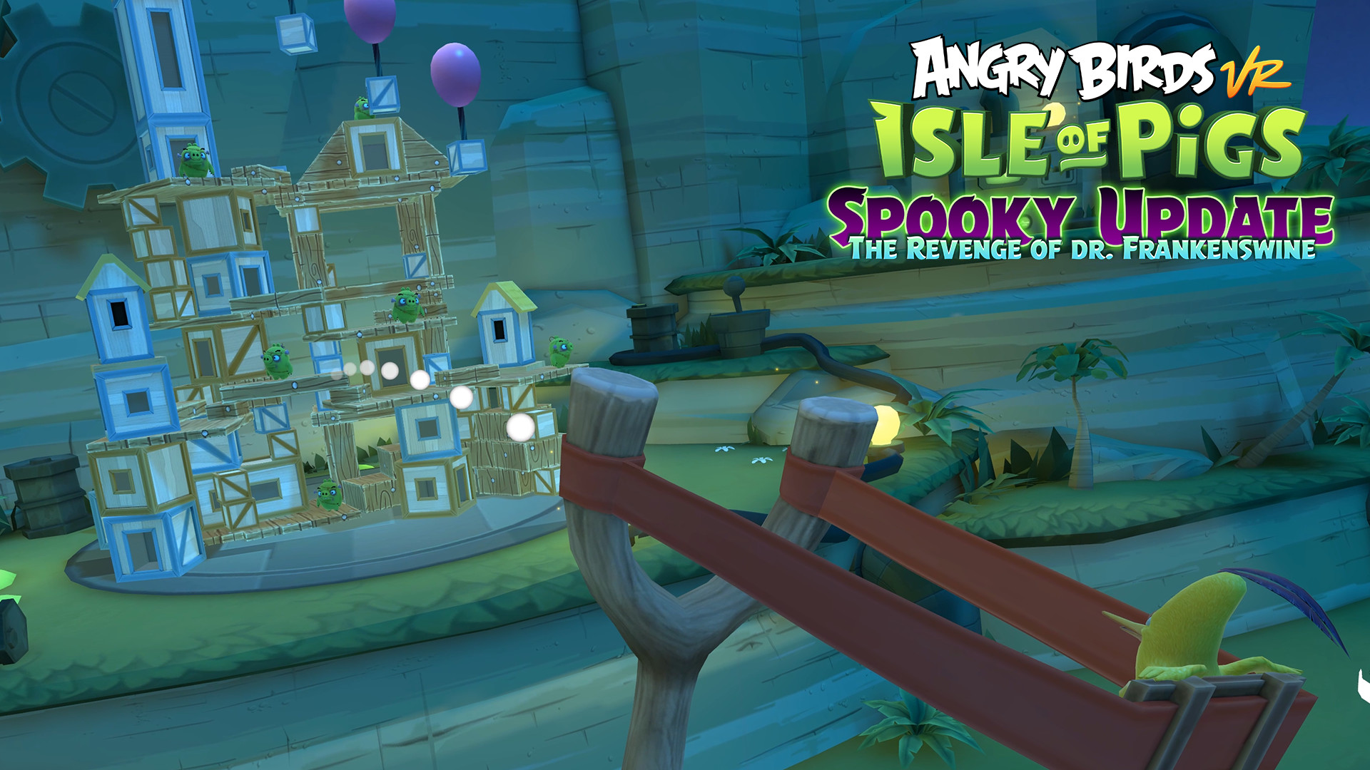 Angry Birds VR: Isle of Pigs — скриншот 1