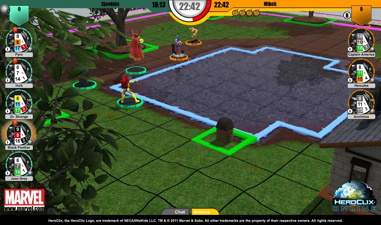 HeroClix Online — скриншот 3