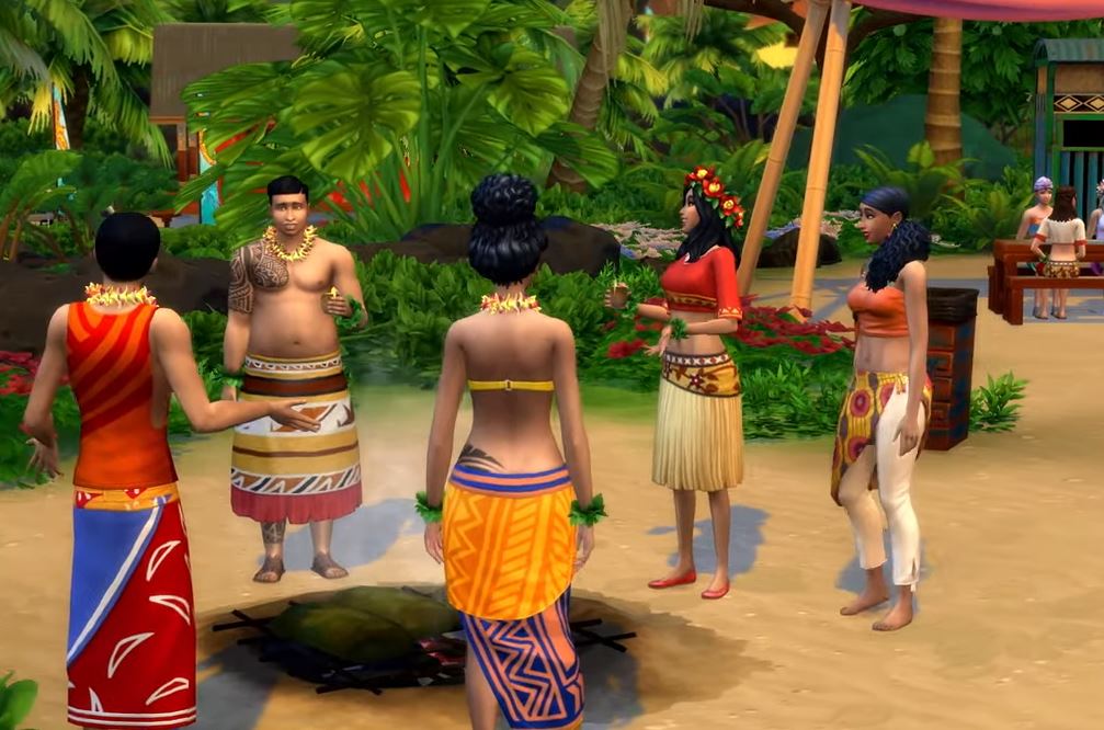 The Sims 4: Island Living — скриншот 1