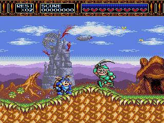 Rocket Knight Adventures — скриншот 1