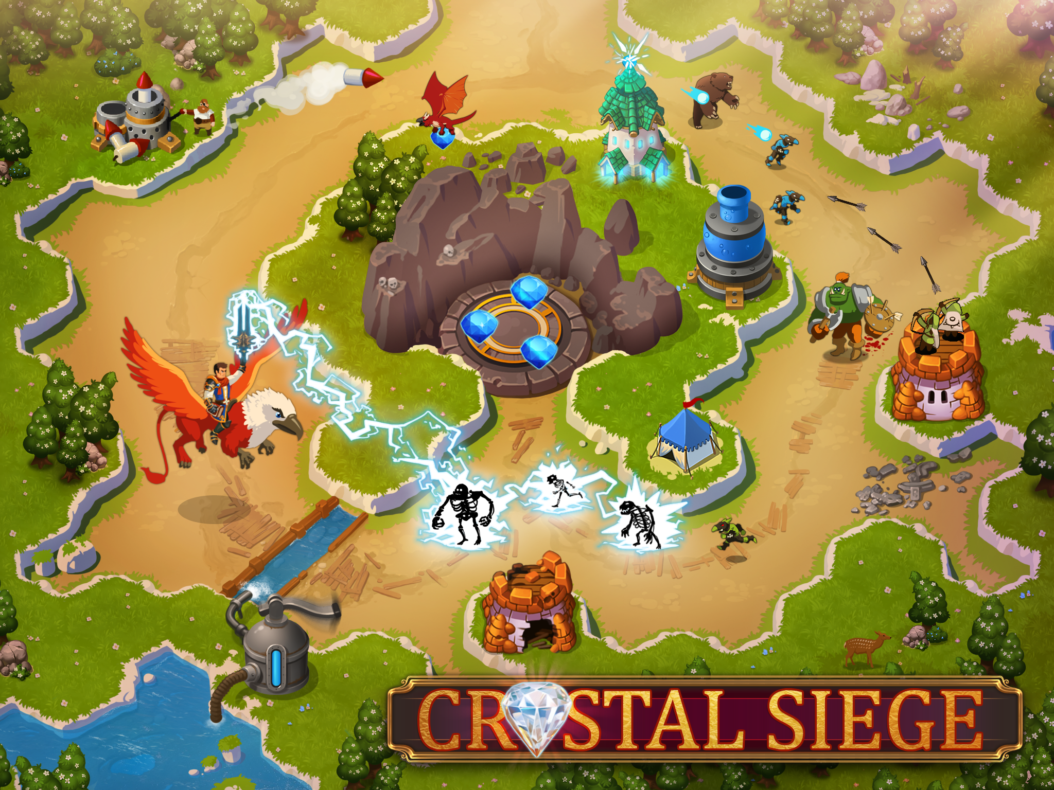 Crystal Siege — скриншот 3