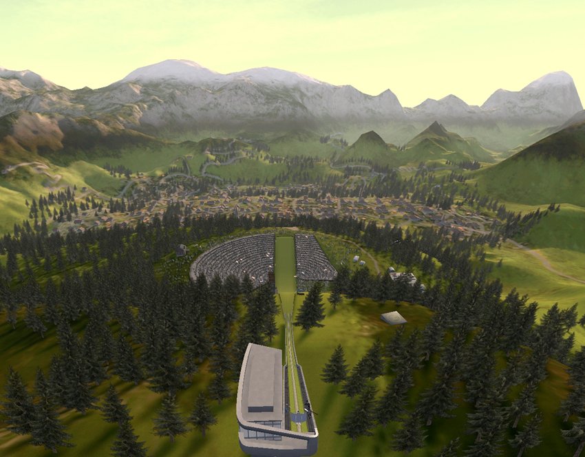 RTL Ski Jumping 2007 — скриншот 2