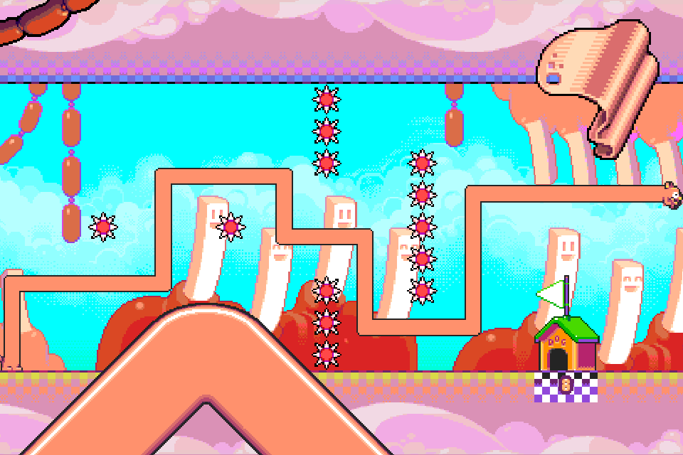 Silly Sausage in Meat Land — скриншот 5