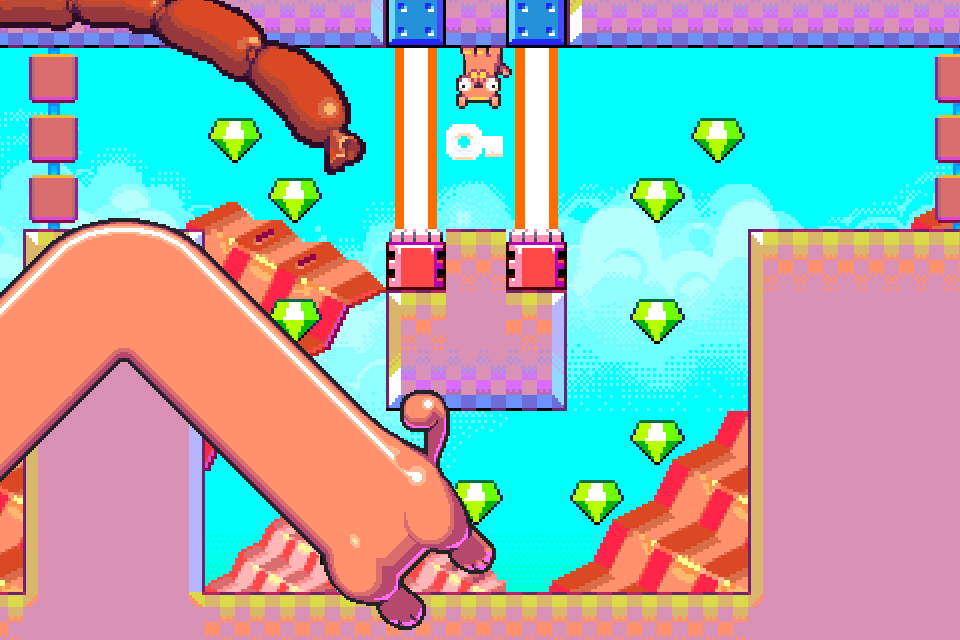 Silly Sausage in Meat Land — скриншот 1
