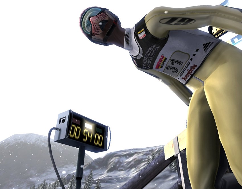 RTL Ski Jumping 2007 — скриншот 1