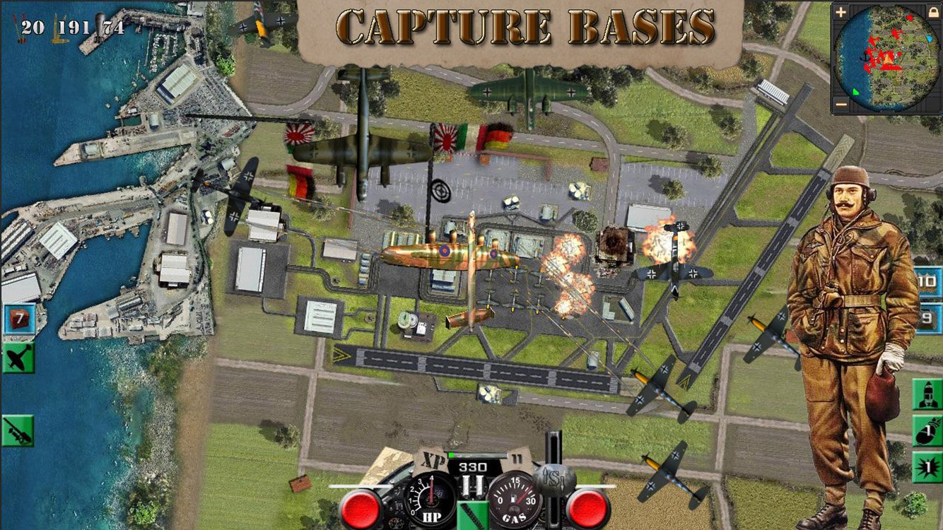 War Birds: WW2 Air strike 1942 — скриншот 3