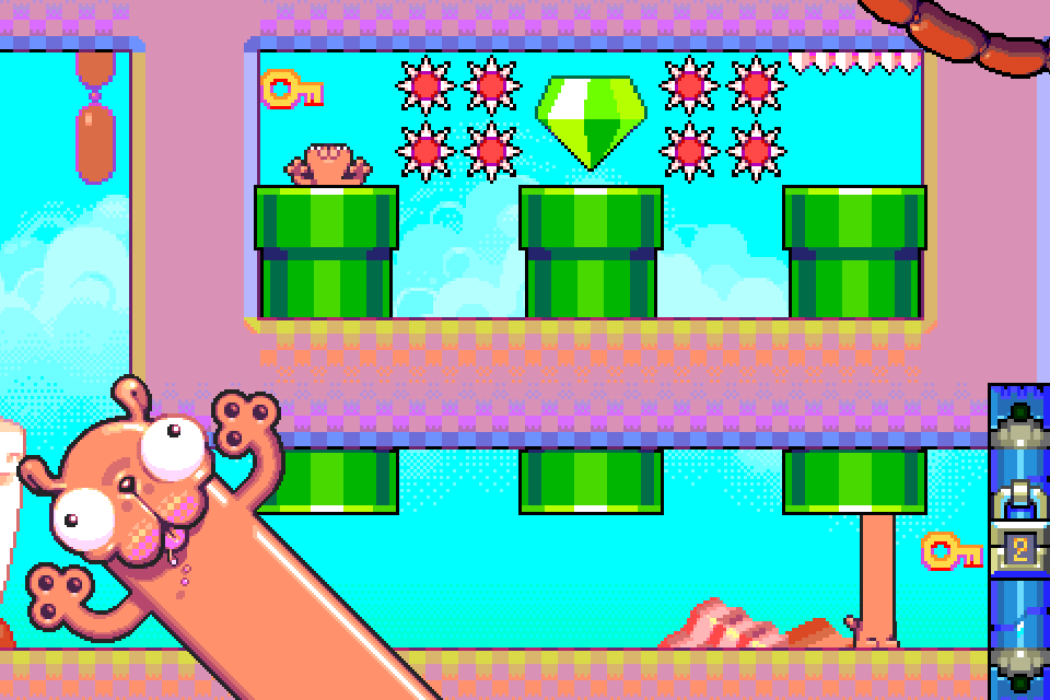 Silly Sausage in Meat Land — скриншот 2