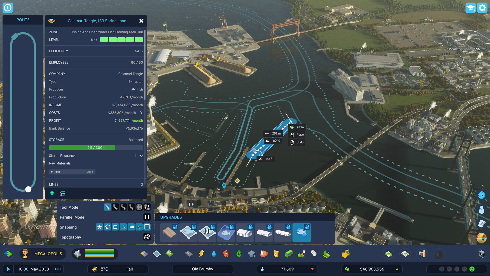 Cities: Skylines II - Bridges & Ports — скриншот 1