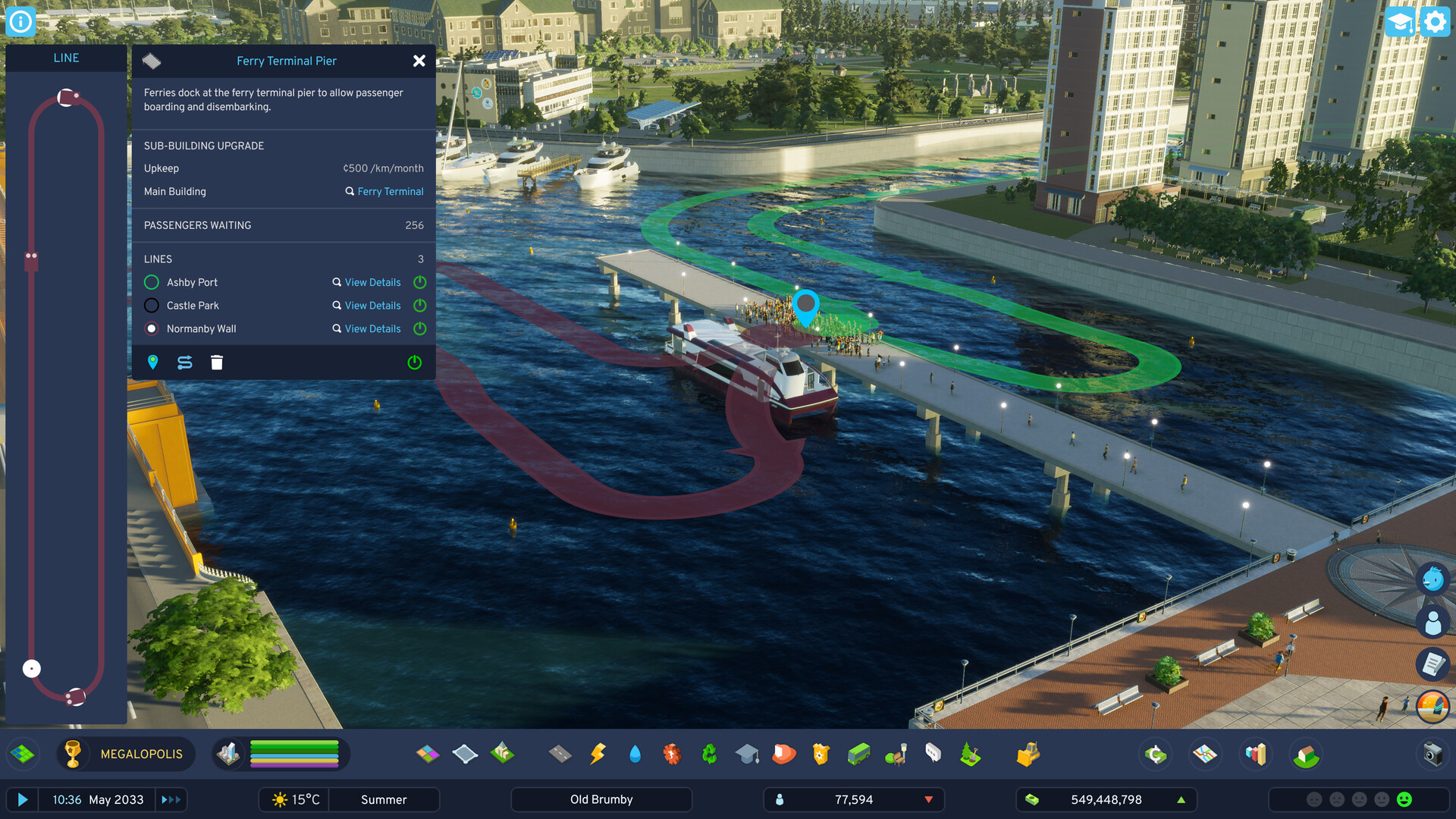 Cities: Skylines II - Bridges & Ports — скриншот 5