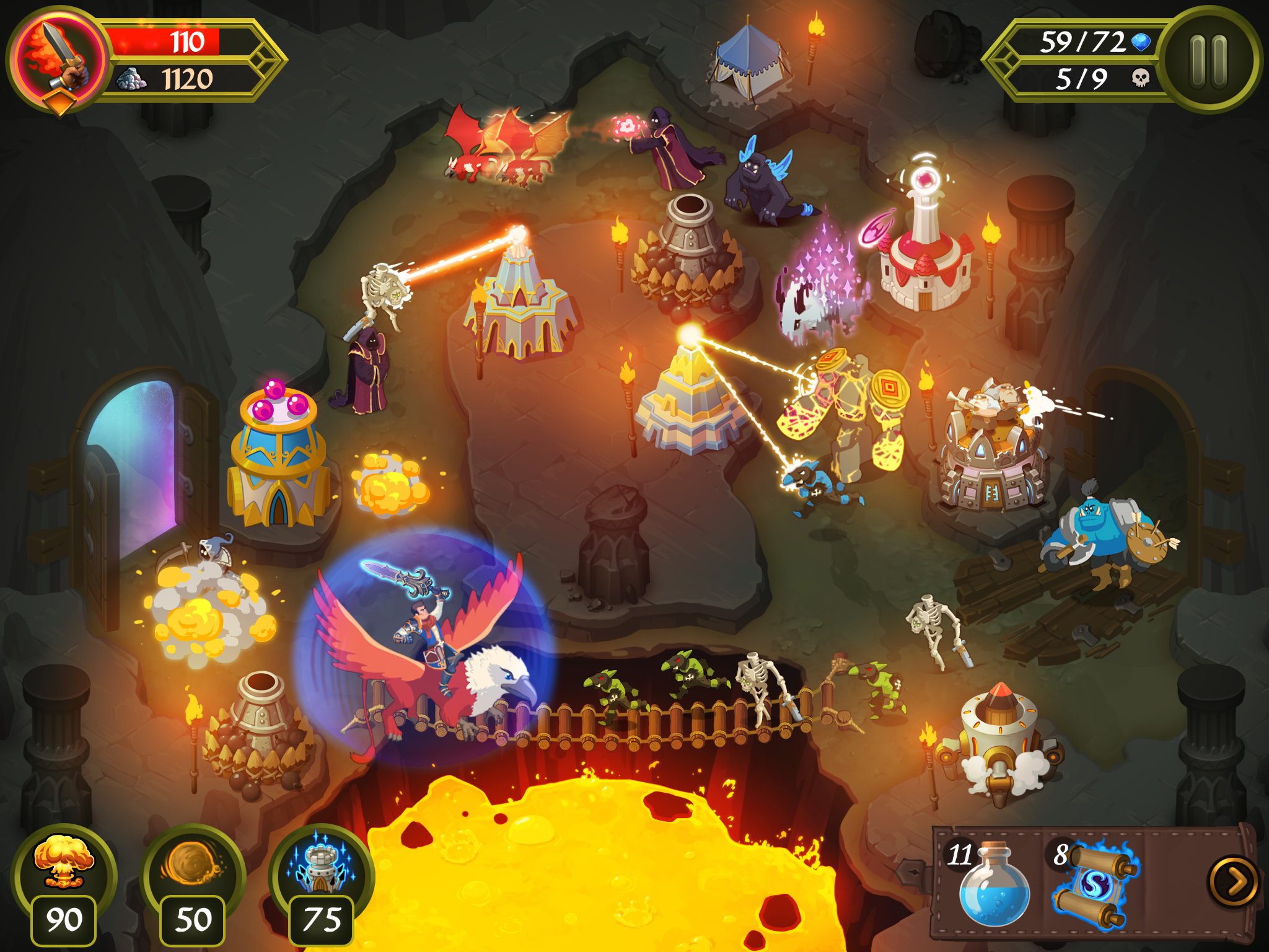 Crystal Siege — скриншот 2