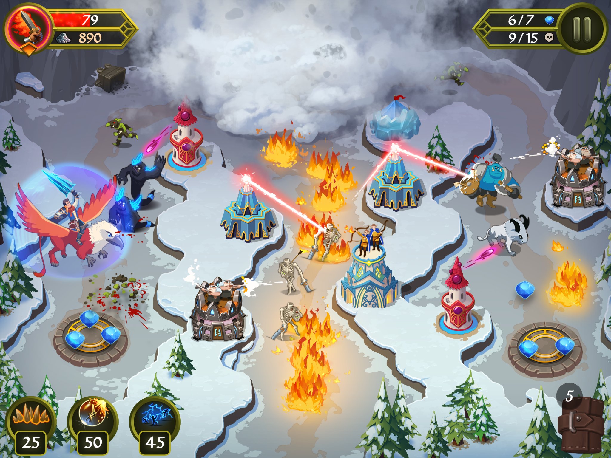 Crystal Siege — скриншот 4