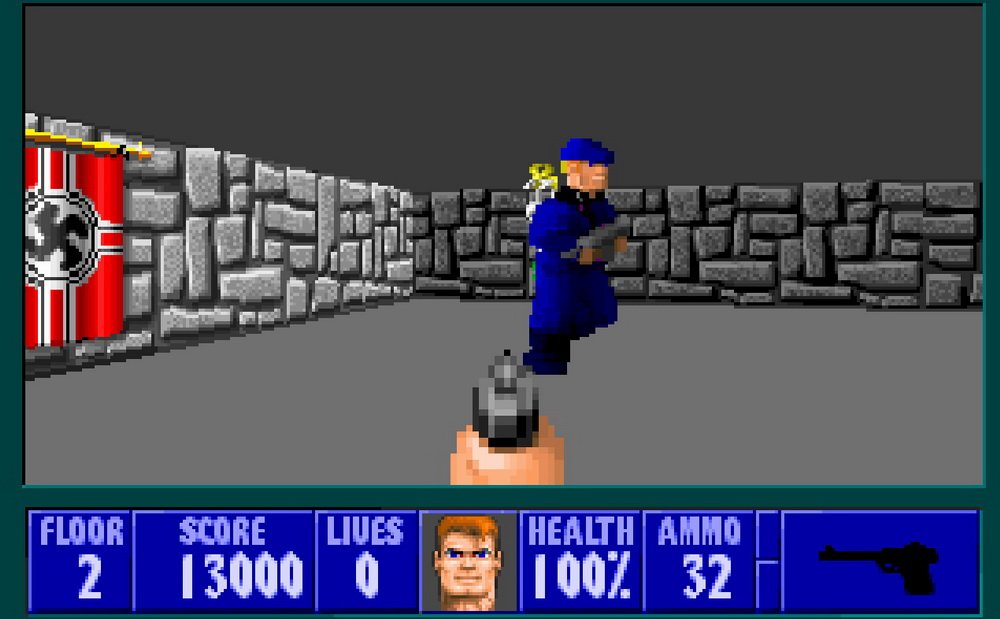Wolfenstein 3D — скриншот 3