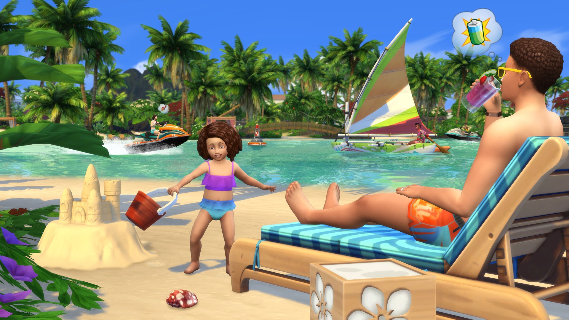 The Sims 4: Island Living — скриншот 8