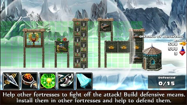 Cliffs of War: Fortress Defenders - кадр 5