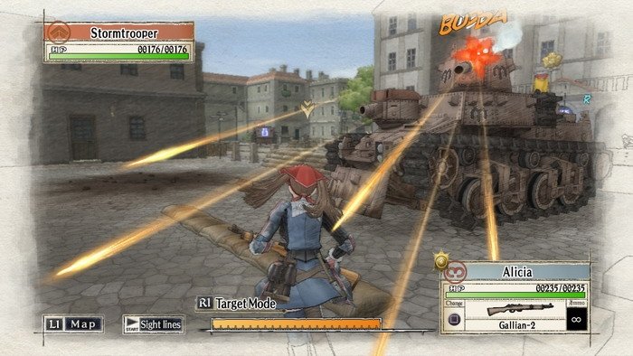 Valkyria Chronicles — скриншот 6